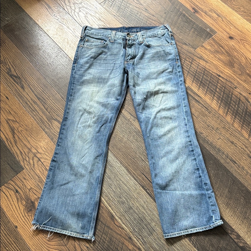 Carhartt Relaxed Fit Bootcut Denim Blue Jeans Men’s Size 33x30
